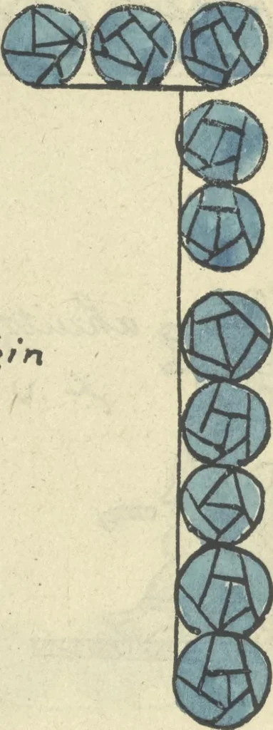 An illustration from Histoire de la nation Mexicaine, depuis le départ d'Aztlan jusqu'à l'arrivée des conquérants espanols (et au delà 1607) : manuscrit figuratif acompagné de texte en langue Nahuatl ou Mexicaine suivi d'une traduction en français, 1893, leaf 159