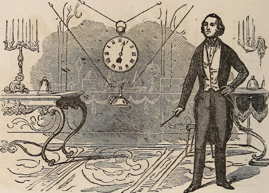 An illustration from Confidences et révélations : comment on devient sorcier, 1868, leaf 432