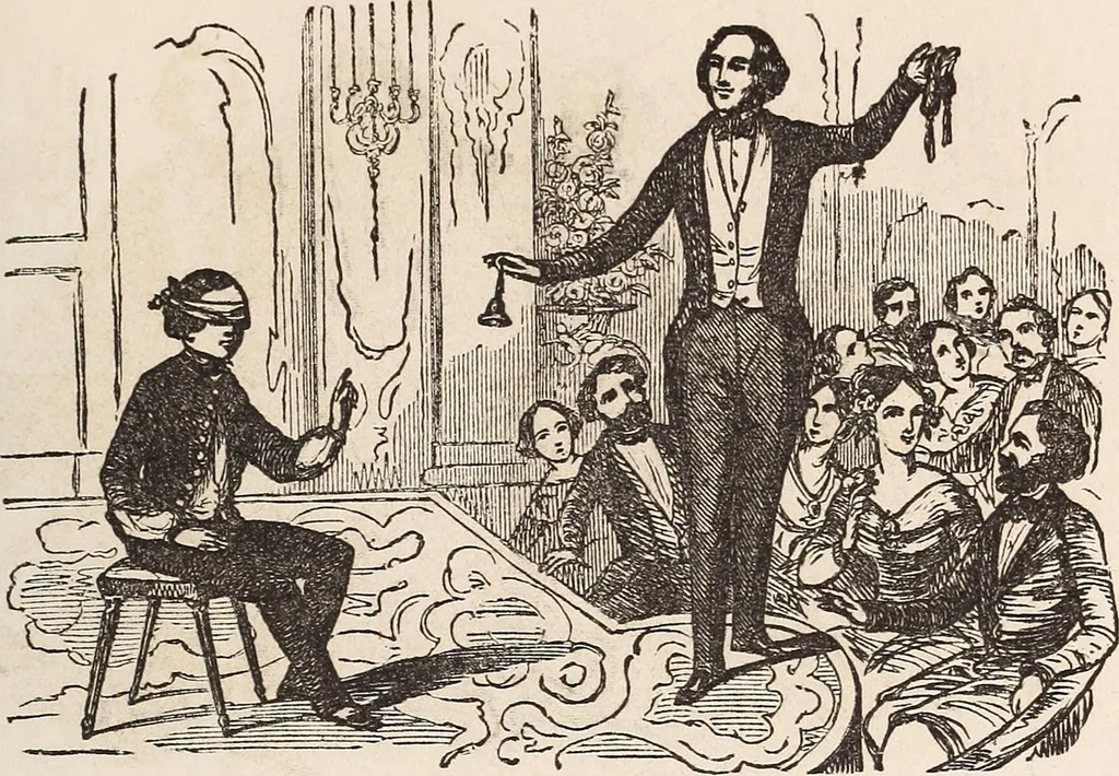 An illustration from Confidences et révélations : comment on devient sorcier, 1868, leaf 433