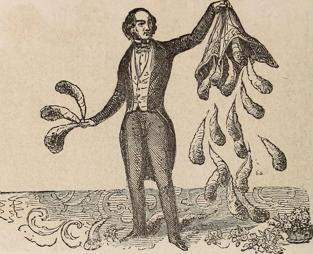 An illustration from Confidences et révélations : comment on devient sorcier, 1868, leaf 434