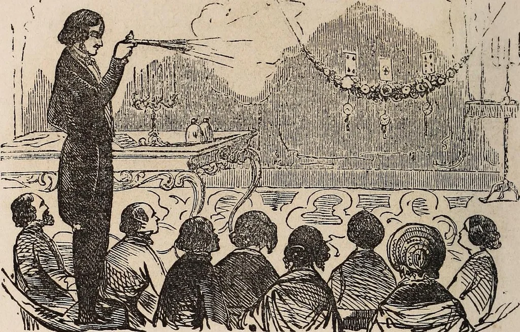 An illustration from Confidences et révélations : comment on devient sorcier, 1868, leaf 436