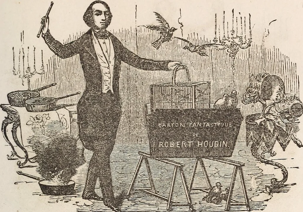 An illustration from Confidences et révélations : comment on devient sorcier, 1868, leaf 437