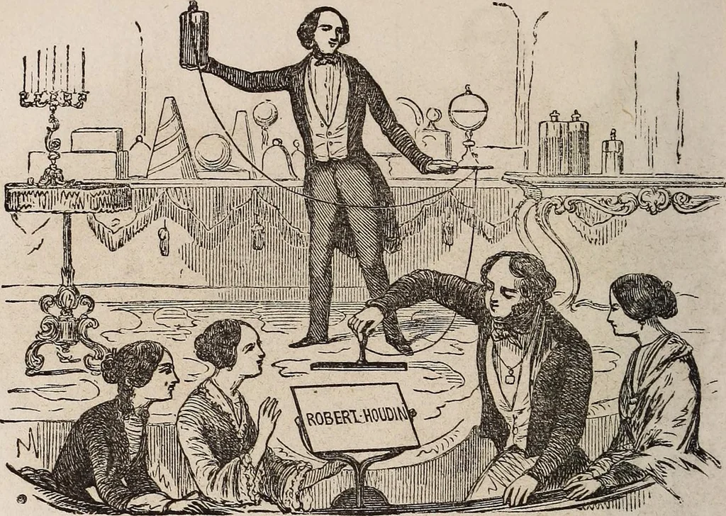 An illustration from Confidences et révélations : comment on devient sorcier, 1868, leaf 438