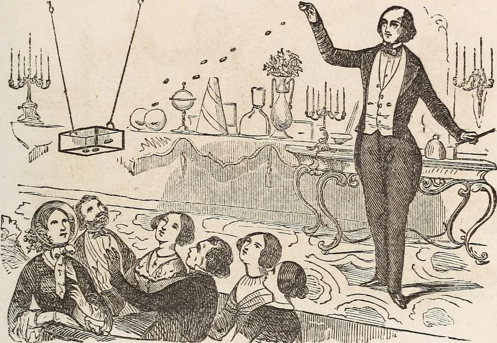 An illustration from Confidences et révélations : comment on devient sorcier, 1868, leaf 439