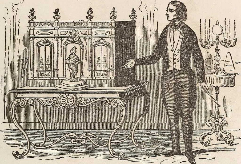 An illustration from Confidences et révélations : comment on devient sorcier, 1868, leaf 441