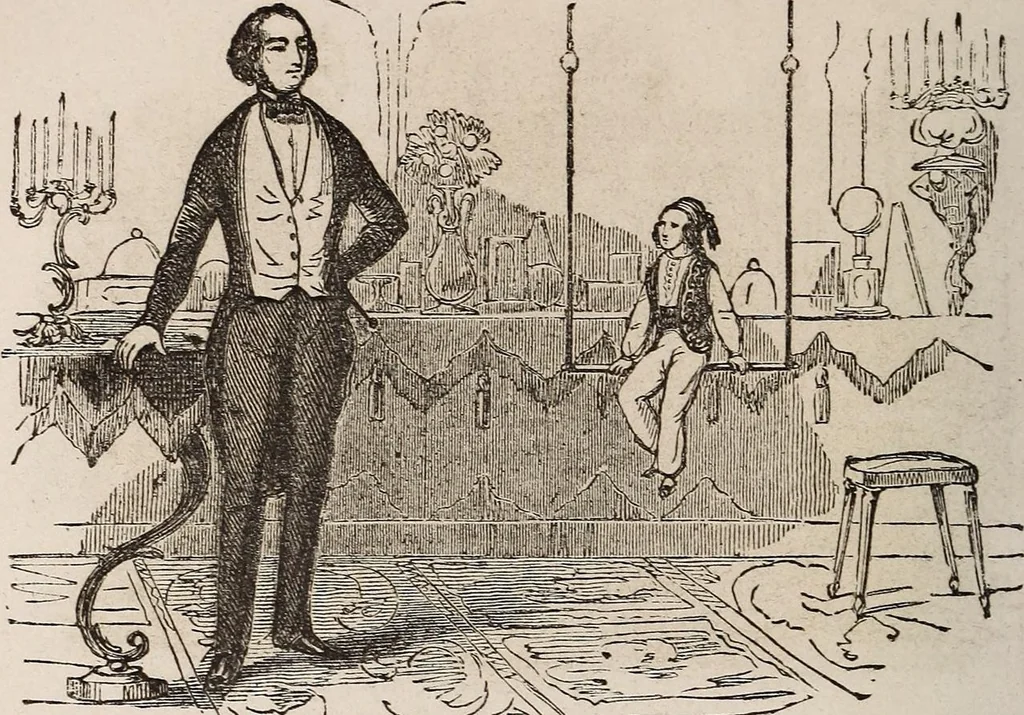 An illustration from Confidences et révélations : comment on devient sorcier, 1868, leaf 442