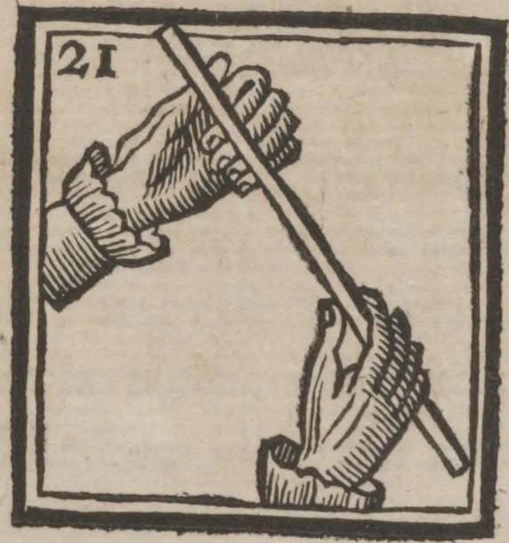 An illustration from Codicile de Jérome Sharp, professeur de physique amusante; où l'on trouve, parmi plusieurs tours dont il n'est point parlé dans son testament, diverses récréations relatives aux sciences & beaux-arts. Pour servir de troisième suite à la Magie blanche dévoilée, 1791, leaf 89