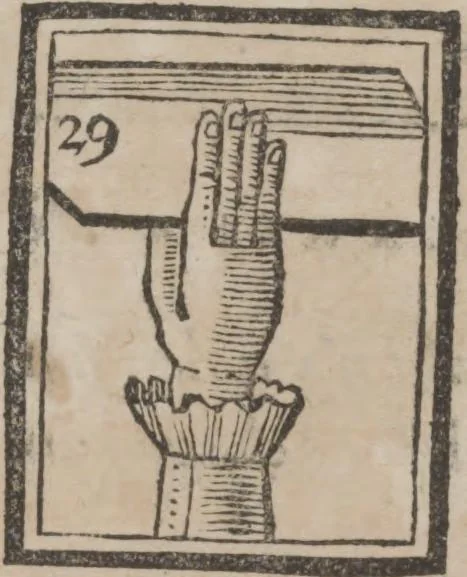 An illustration from Codicile de Jérome Sharp, professeur de physique amusante; où l'on trouve, parmi plusieurs tours dont il n'est point parlé dans son testament, diverses récréations relatives aux sciences & beaux-arts. Pour servir de troisième suite à la Magie blanche dévoilée, 1791, leaf 99