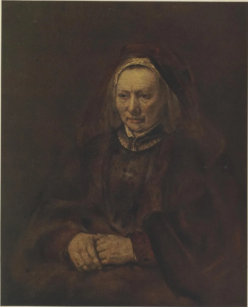 An illustration from Rembrandt, 1905, leaf 100