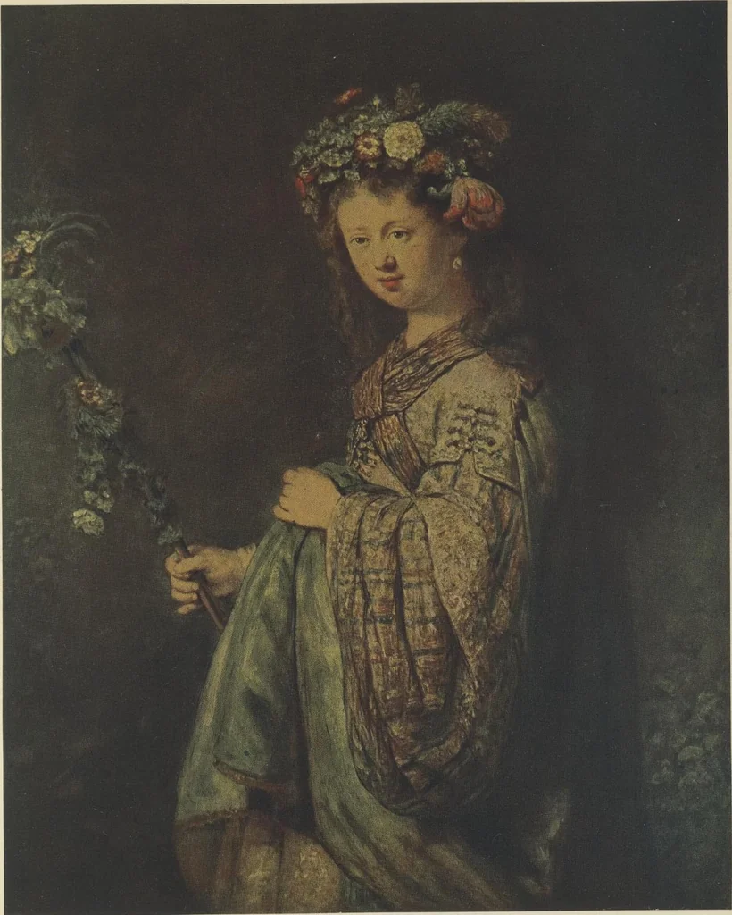 An illustration from Rembrandt, 1905, leaf 106