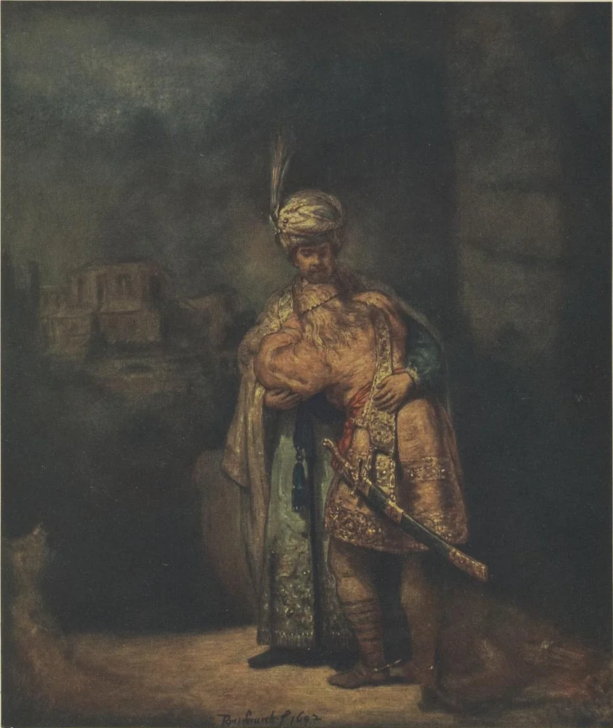 An illustration from Rembrandt, 1905, leaf 66