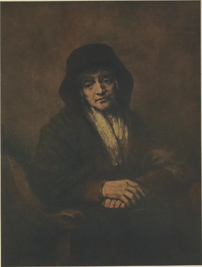 An illustration from Rembrandt, 1905, leaf 72