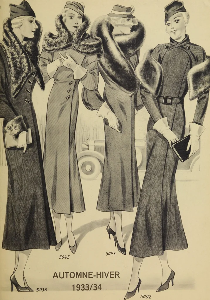 An illustration from Automne-hiver, 1933/34, 1933, leaf 1