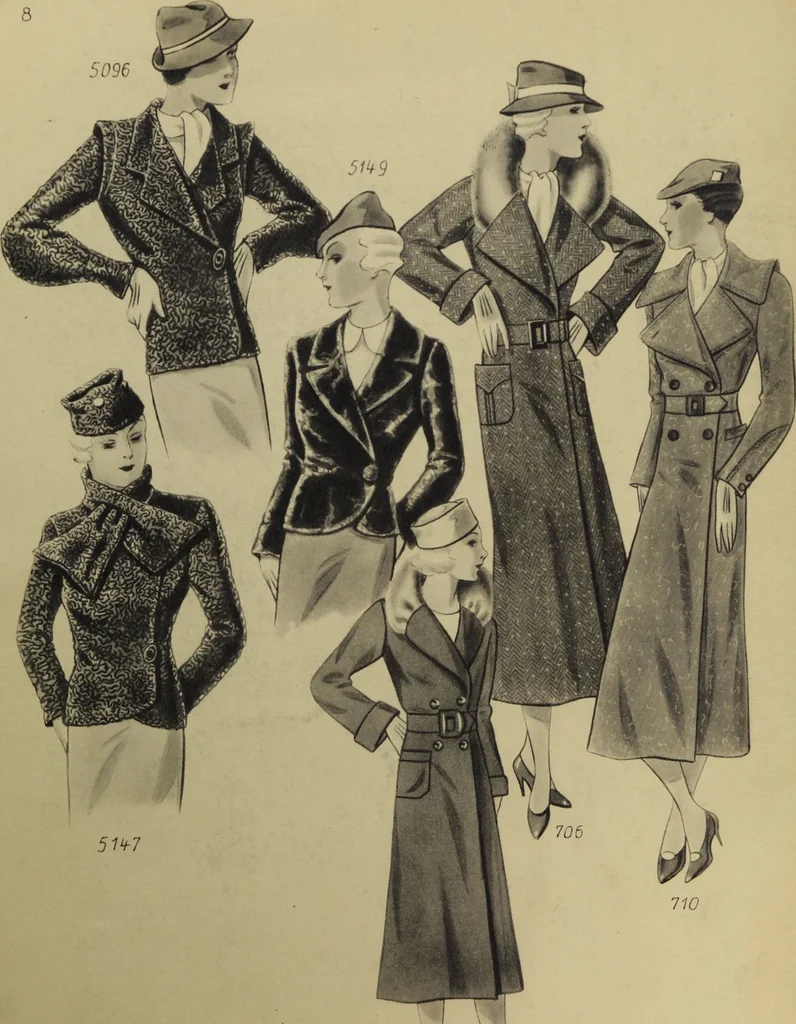 An illustration from Automne-hiver, 1933/34, 1933, leaf 6