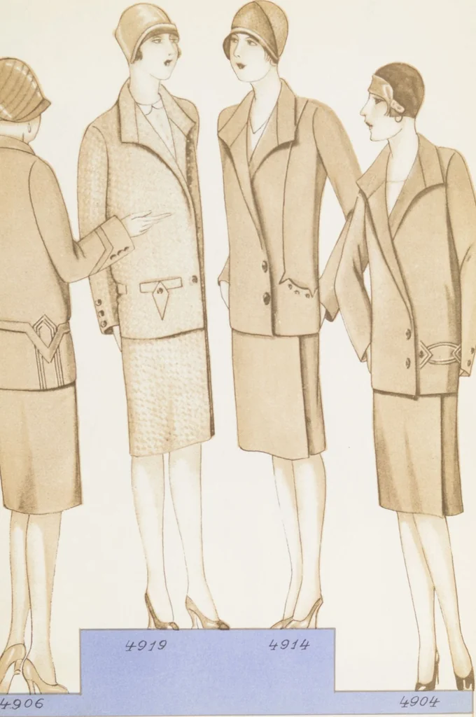 An illustration from Frühjahr & Sommer 1928, 1928, leaf 15