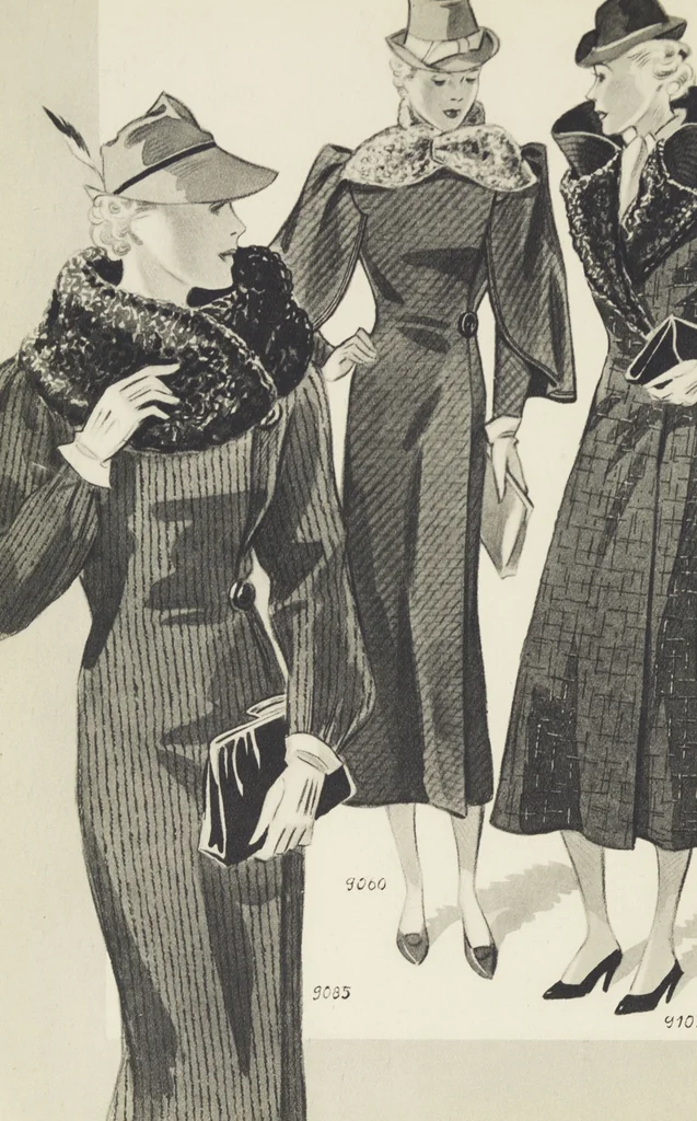 An illustration from Automne et hiver, 1936/37, 1936, leaf 4
