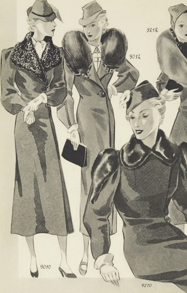 An illustration from Automne et hiver, 1936/37, 1936, leaf 6
