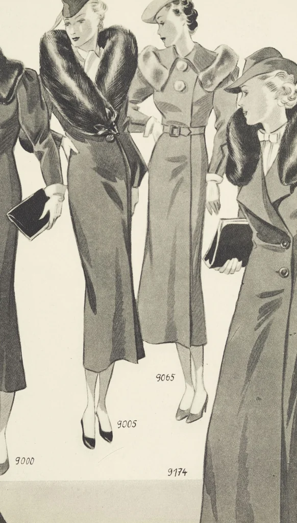 An illustration from Automne et hiver, 1936/37, 1936, leaf 7