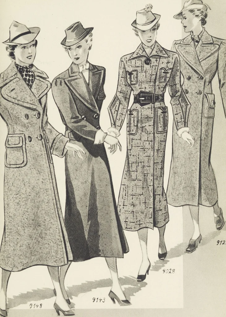 An illustration from Automne et hiver, 1936/37, 1936, leaf 9