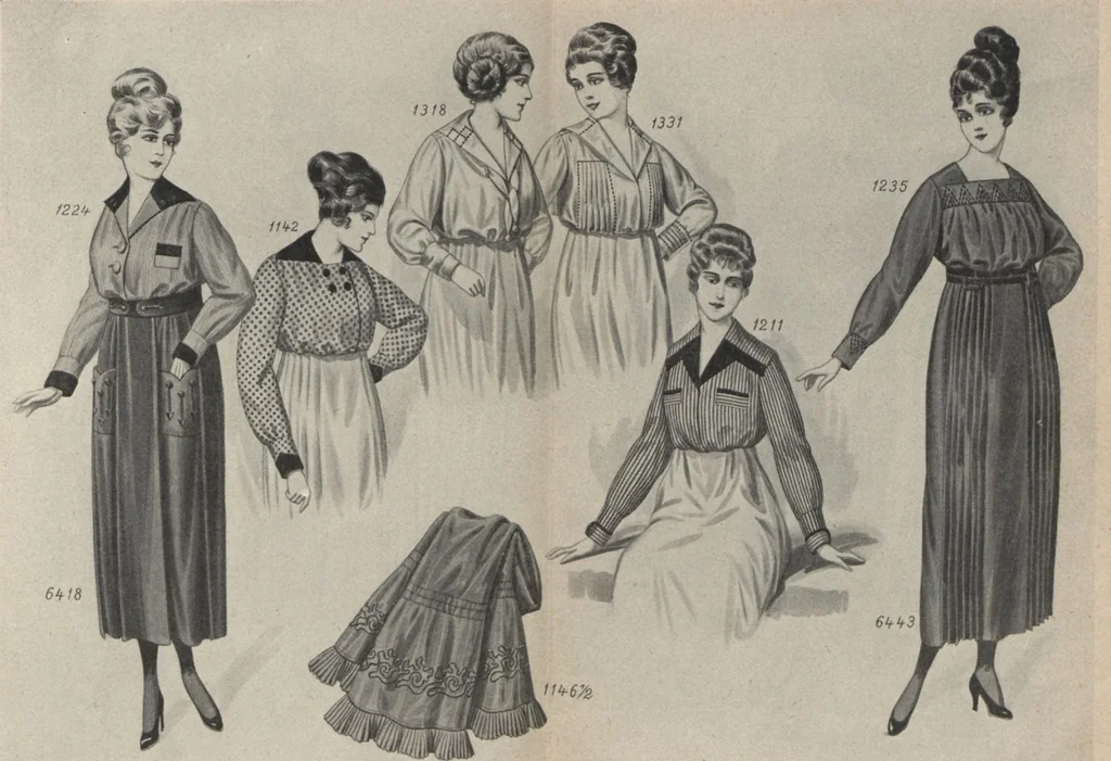 An illustration from Frühjahr und Sommer, 1918, 1918, leaf 9