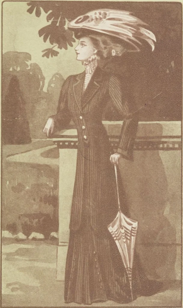An illustration from Sommer-saison, 1909, saison d'été, 1909, leaf 1