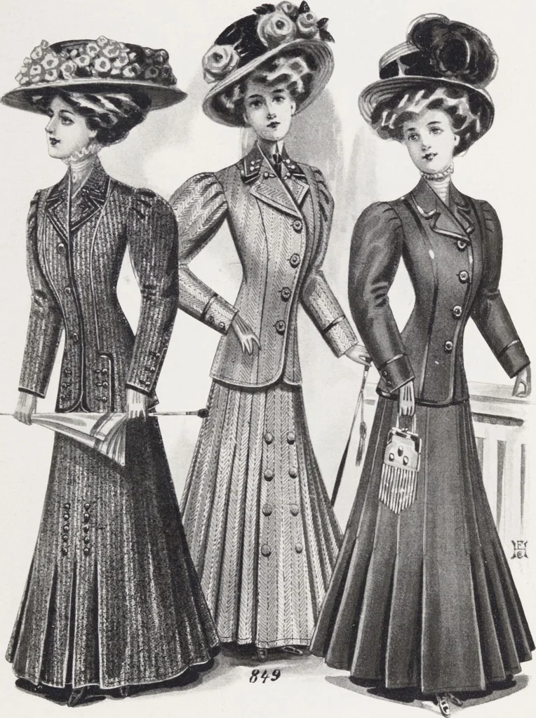 An illustration from Sommer-saison, 1909, saison d'été, 1909, leaf 19