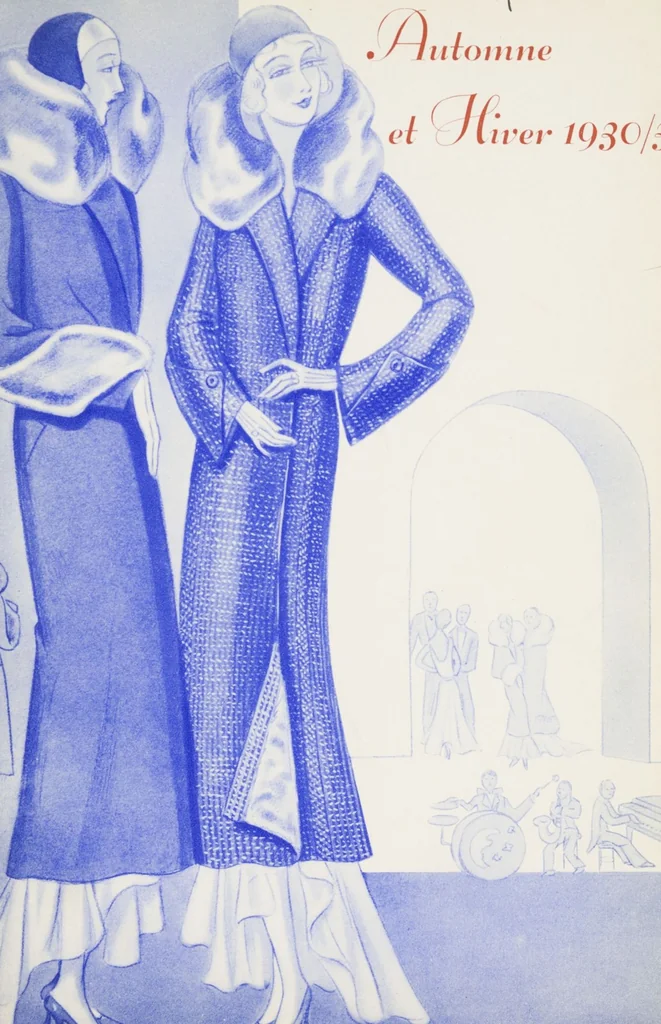 An illustration from Automne et hiver, 1930/31, 1930, leaf 1