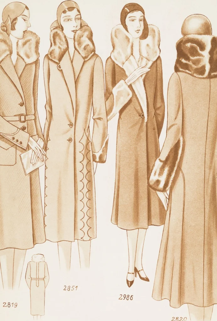 An illustration from Automne et hiver, 1930/31, 1930, leaf 11