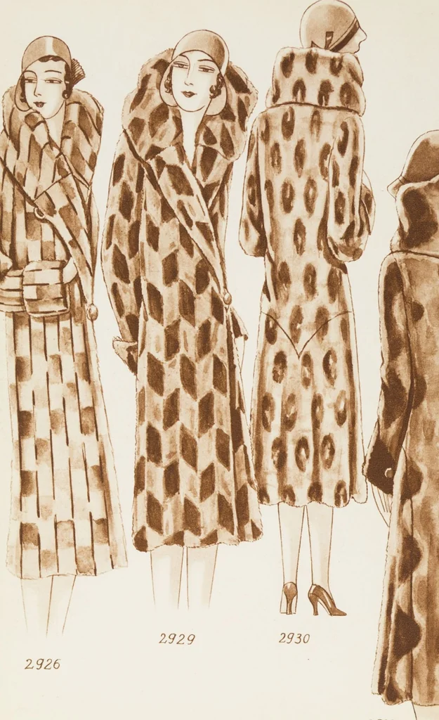An illustration from Automne et hiver, 1930/31, 1930, leaf 12