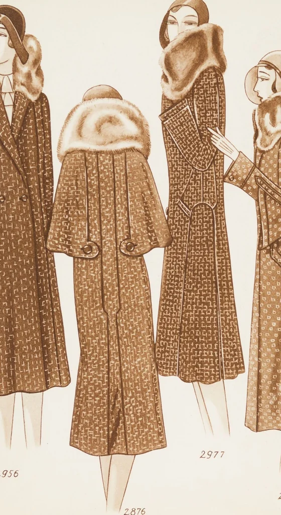 An illustration from Automne et hiver, 1930/31, 1930, leaf 13