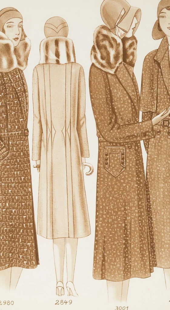 An illustration from Automne et hiver, 1930/31, 1930, leaf 14