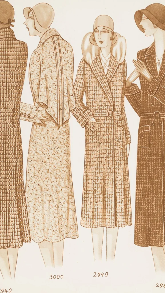 An illustration from Automne et hiver, 1930/31, 1930, leaf 15
