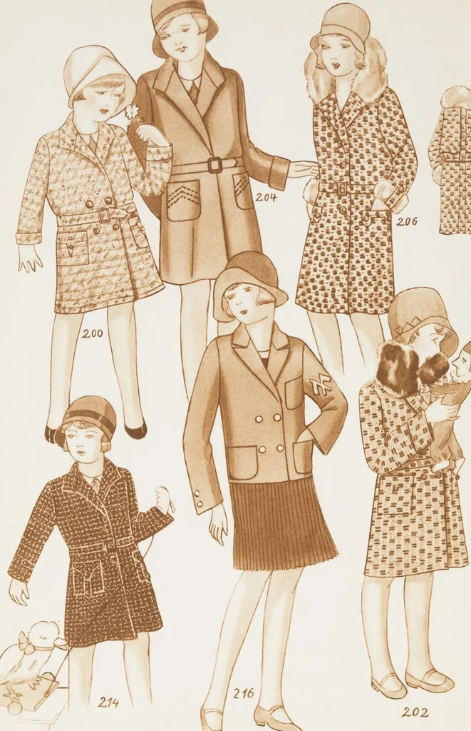 An illustration from Automne et hiver, 1930/31, 1930, leaf 18