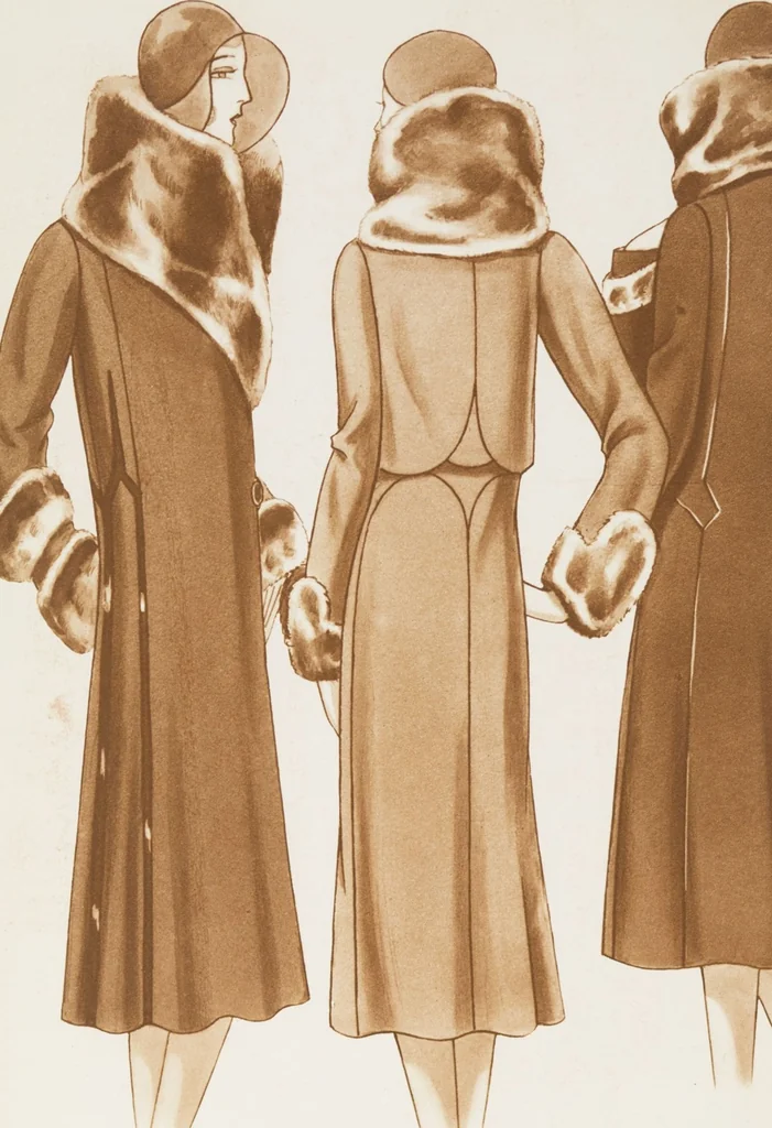 An illustration from Automne et hiver, 1930/31, 1930, leaf 6