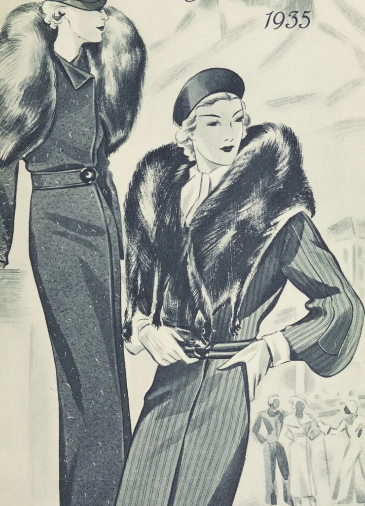 An illustration from Herbst und winter, 1935, 1935, leaf 1