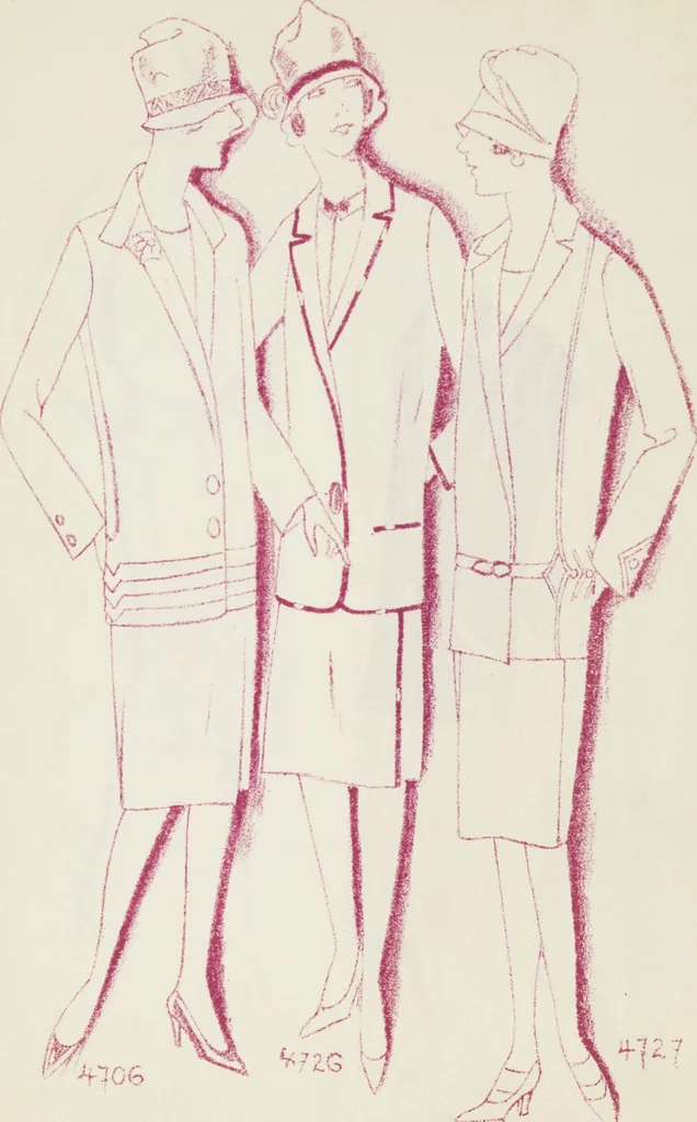 An illustration from Saison d'été, 1927, 1927, leaf 4