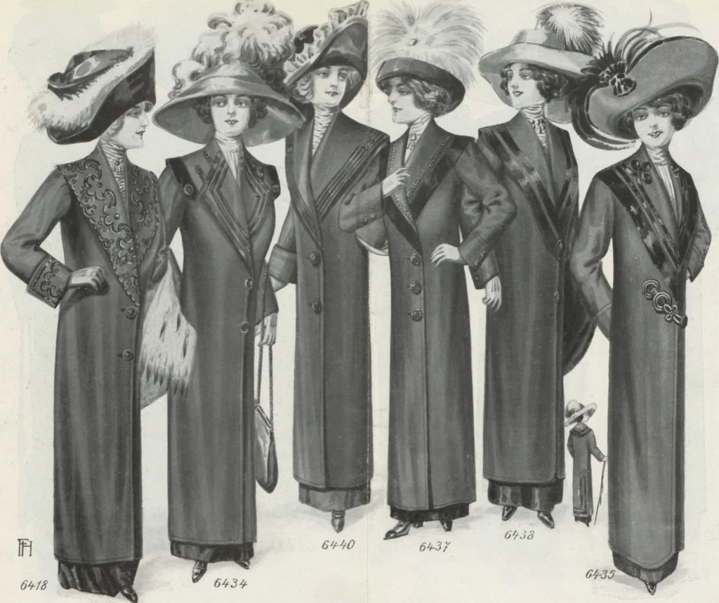 An illustration from Herbst und winter, saison d'hiver, 1912/13, 1912, leaf 4