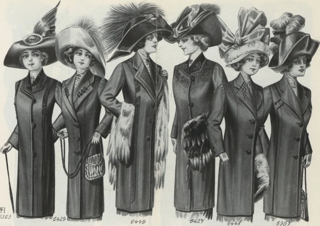 An illustration from Herbst und winter, saison d'hiver, 1912/13, 1912, leaf 5