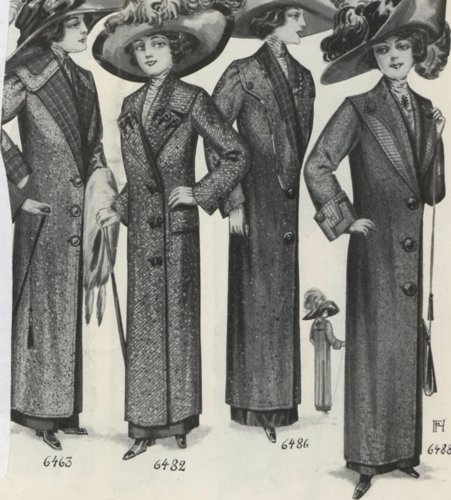 An illustration from Herbst und winter, saison d'hiver, 1912/13, 1912, leaf 7