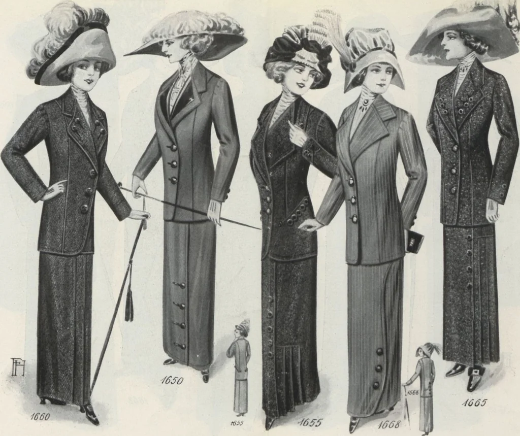An illustration from Herbst und winter, saison d'hiver, 1912/13, 1912, leaf 9