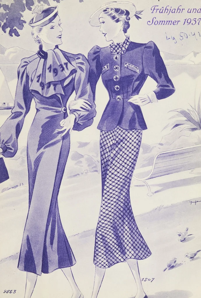 An illustration from Frühjahr und Sommer, 1937, 1937, leaf 1