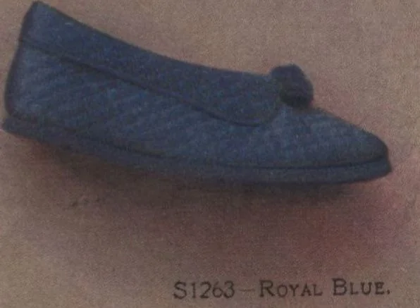 An illustration from Gaghills slipper factory / H.W. Trickett Limited, 1906, leaf 8