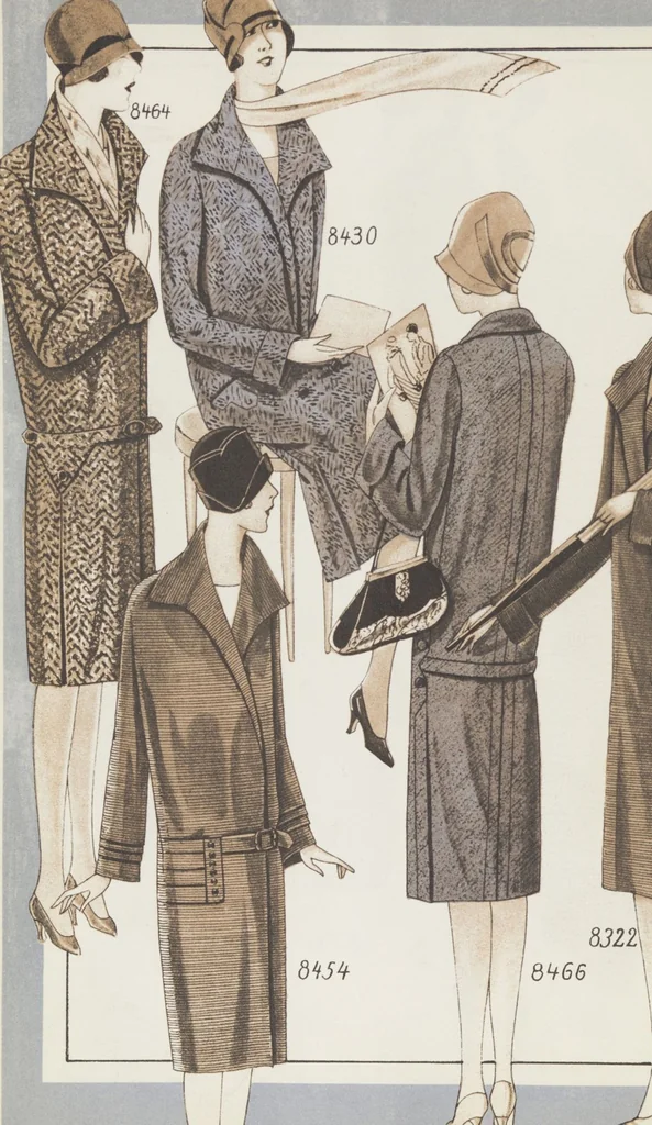 An illustration from Automne & hiver, 1927/28, 1927, leaf 10