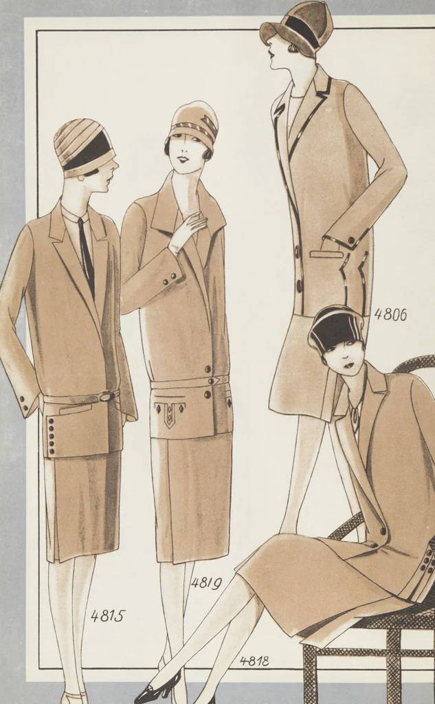 An illustration from Automne & hiver, 1927/28, 1927, leaf 14