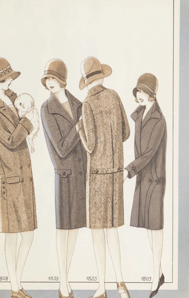 An illustration from Automne & hiver, 1927/28, 1927, leaf 17