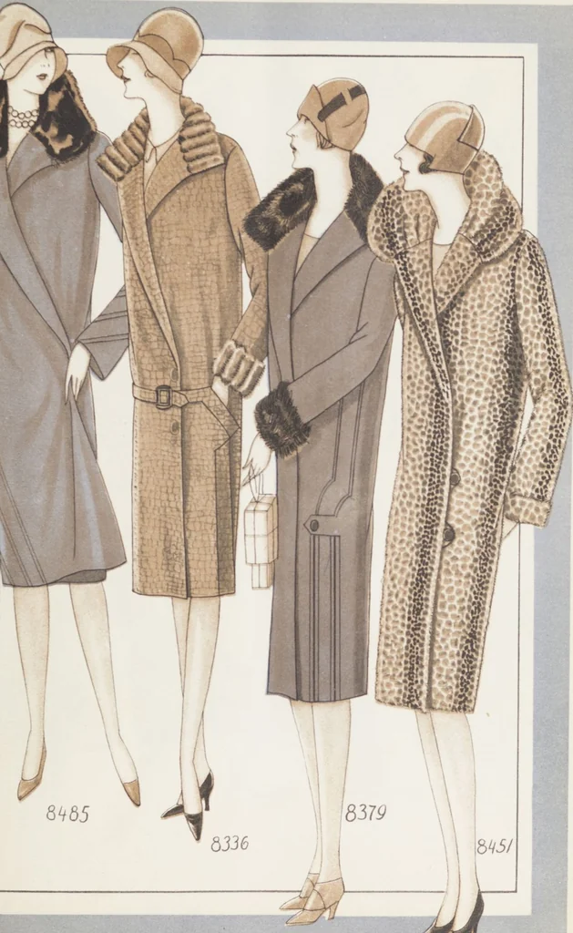 An illustration from Automne & hiver, 1927/28, 1927, leaf 5