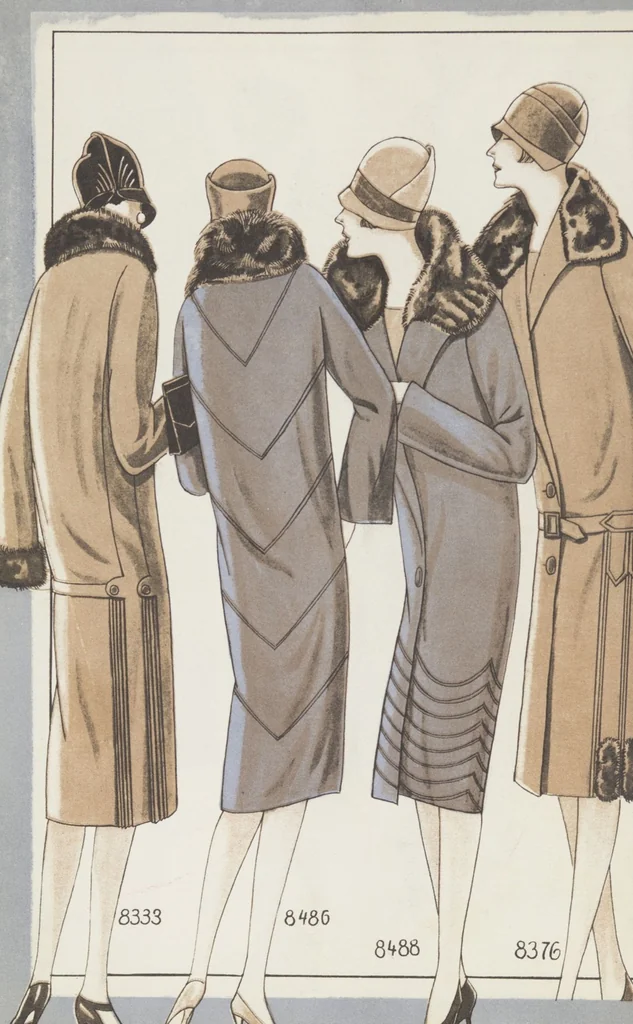 An illustration from Automne & hiver, 1927/28, 1927, leaf 6