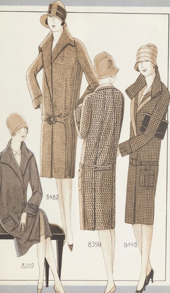 An illustration from Automne & hiver, 1927/28, 1927, leaf 9