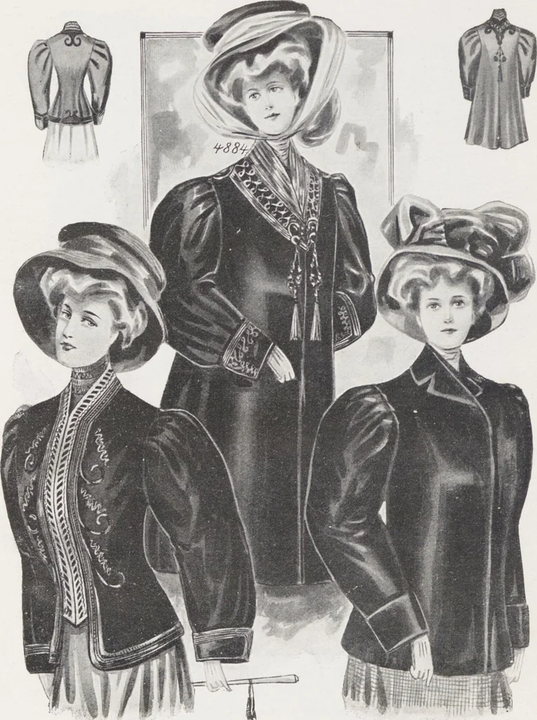 An illustration from Winter-saison, saison d'hiver, 1908/09, 1908, leaf 10