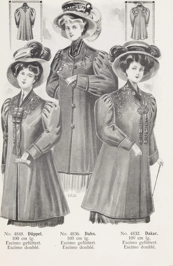 An illustration from Winter-saison, saison d'hiver, 1908/09, 1908, leaf 5